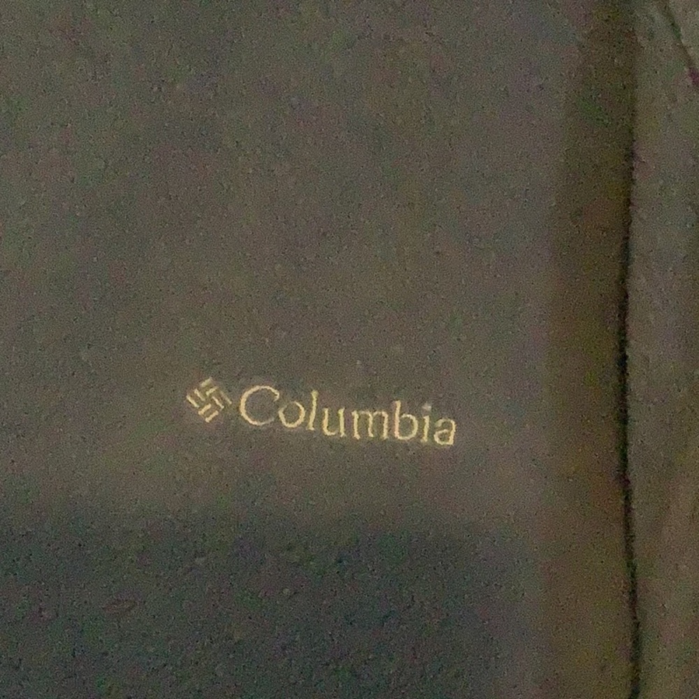Columbia dusty blue fleece full zip jacket, size 2X - Picture 2 of 5